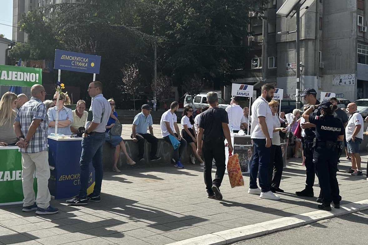 DS, SRCE, Zajedno: SNS fizički napao predstavnicu stranke Zajedno na Banjici